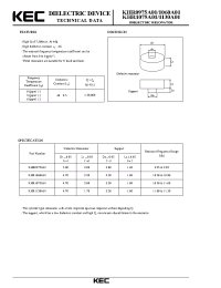 Datasheet KHR1060A01 manufacturer KEC
